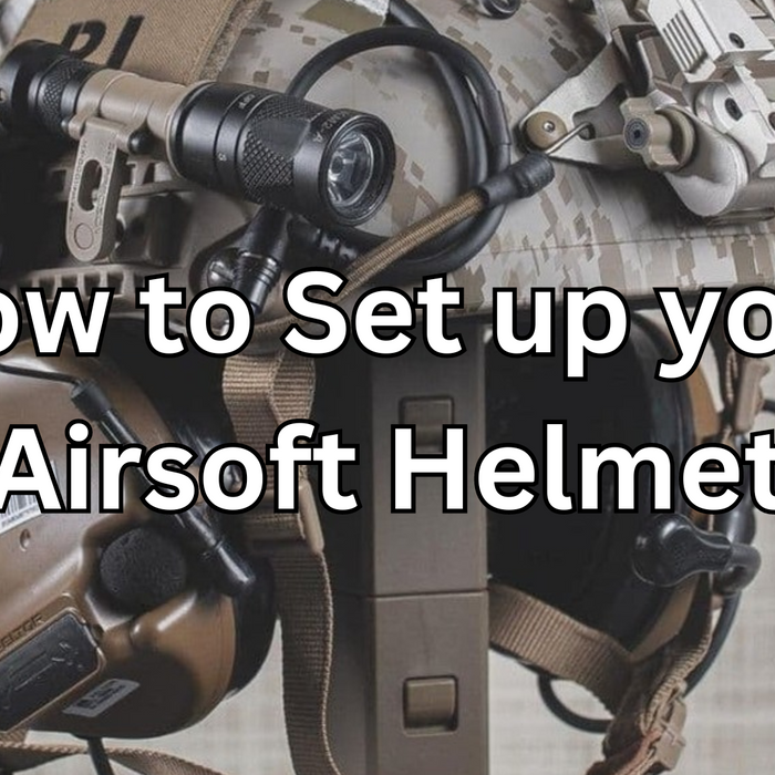 How to Set up your Airsoft Helmet