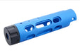 5KU Aluminum Outer Barrel For Action Army AAP 01 GBB Airsoft (Type B/ Blue)