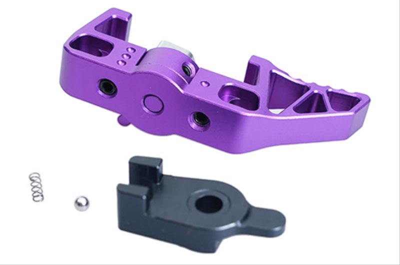 5KU Aluminum Type 3 Selector Switch Charge Handle For Action Army AAP 01 GBB Airsoft (Purple)