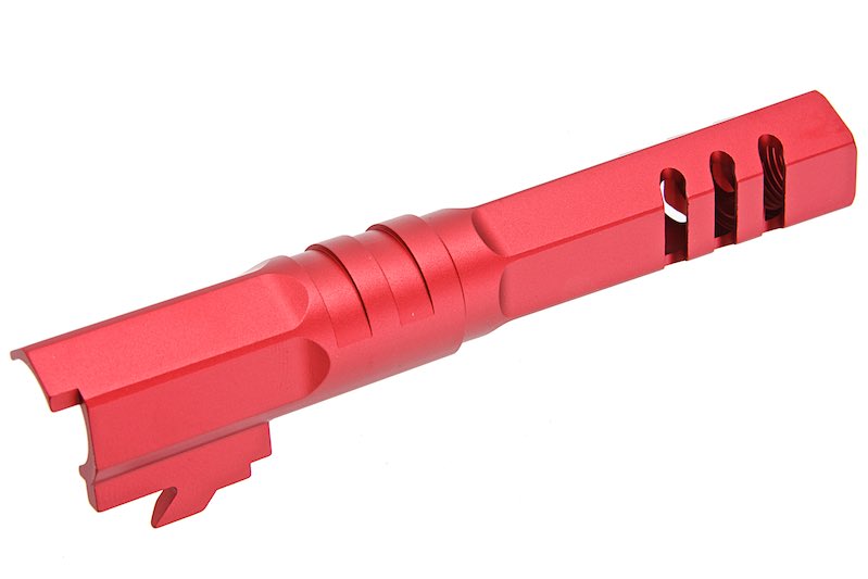 5KU Aluminum Type 2 Outer Barrel For Tokyo Marui Hi Capa 4.3 GBB Airsoft (Red)