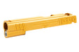 5KU CNC Aluminum Infinity Signature Slide for Tokyo Marui Hi Capa 5.1 GBB Airsoft Pistol (Gold)