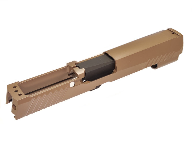 Armour Tao CNC Aluminum Slide For SIG Sauer M17 GBB (Tan)