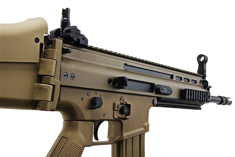 ARES (FN Herstal Licensed) SCAR-L AEG Airsoft Rifle (Dark Earth)