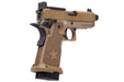 EMG (Army Armament) 6mm Pro Shop Staccato C2 2011 SOC GBB Airsoft w/ Stippling Grip (FDE)