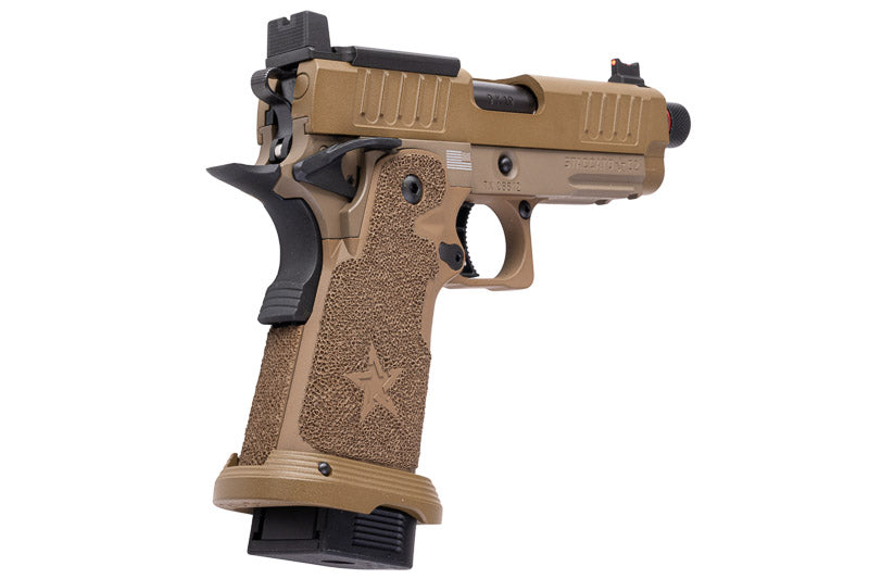 EMG (Army Armament) 6mm Pro Shop Staccato C2 2011 SOC GBB Airsoft w/ Stippling Grip (FDE)