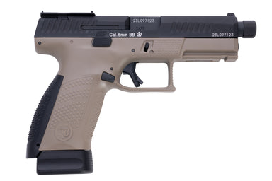 ASG CZ P-10C GBB CO2 Pistol Airsoft (Threaded Barrel/ Optics Plate Ready/ 2 Tone)