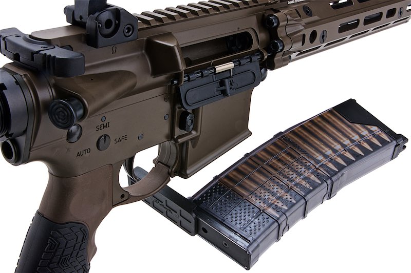 EMG Daniel Defense DD MK18 RIII PDW Airsoft GBB Rifle (CYMA CGS System/ Brown)