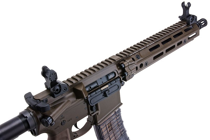 EMG Daniel Defense DD MK18 RIII PDW Airsoft GBB Rifle (CYMA CGS System/ Brown)