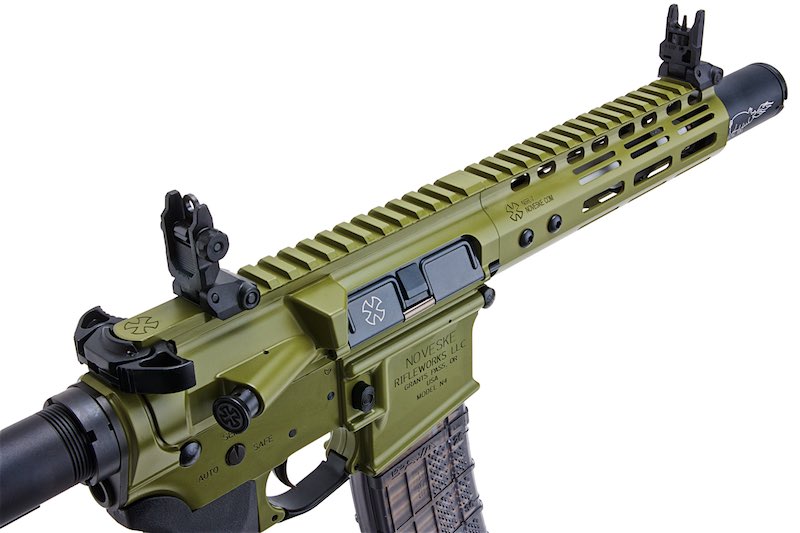 EMG 7 inch Noveske N4 GBB Airsoft Rifle (CYMA CGS System/ Olive Drab)