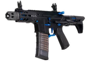 EMG Strike Industries 4 inch AR Strike Oppressor M4 Short Barrel GBB Airsoft Rifle (CYMA CGS System - BK/BL)