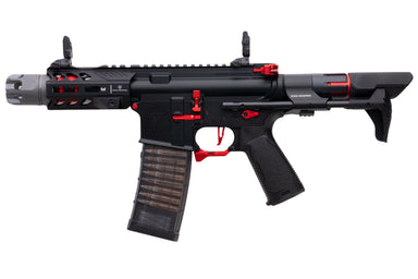 EMG Strike Industries 4 inch AR Strike Oppressor M4 Short Barrel GBB Airsoft Rifle (CYMA CGS System - BK/RD)