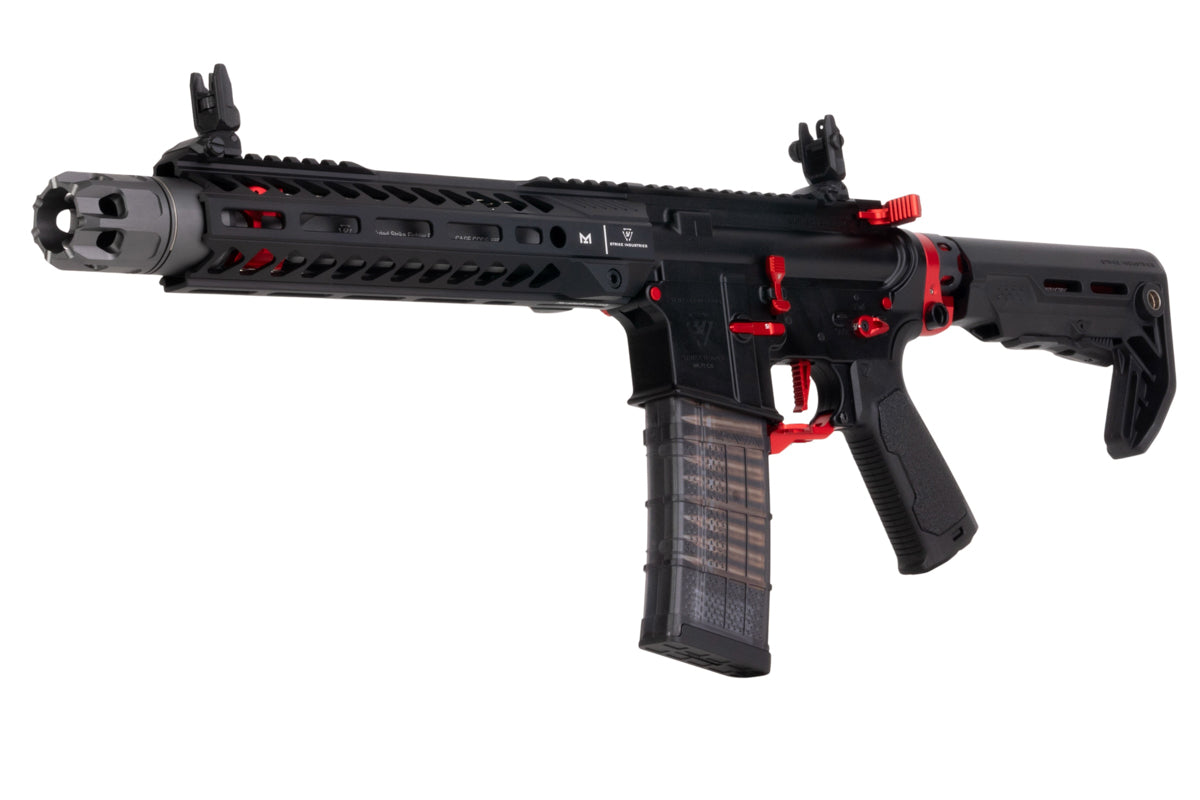 EMG Strike Industries 10 inch AR Strike Oppressor M4 SBR GBB Airsoft Rifle (CYMA CGS System - BK/RD)