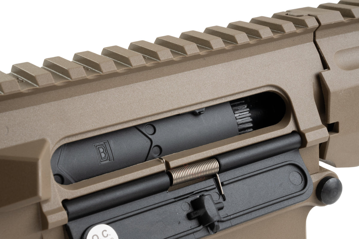 EMG (CYMA) Barrett Licensed 11.5 inch M Lok REC10 AEG Airsoft Rifle (Dark Earth)