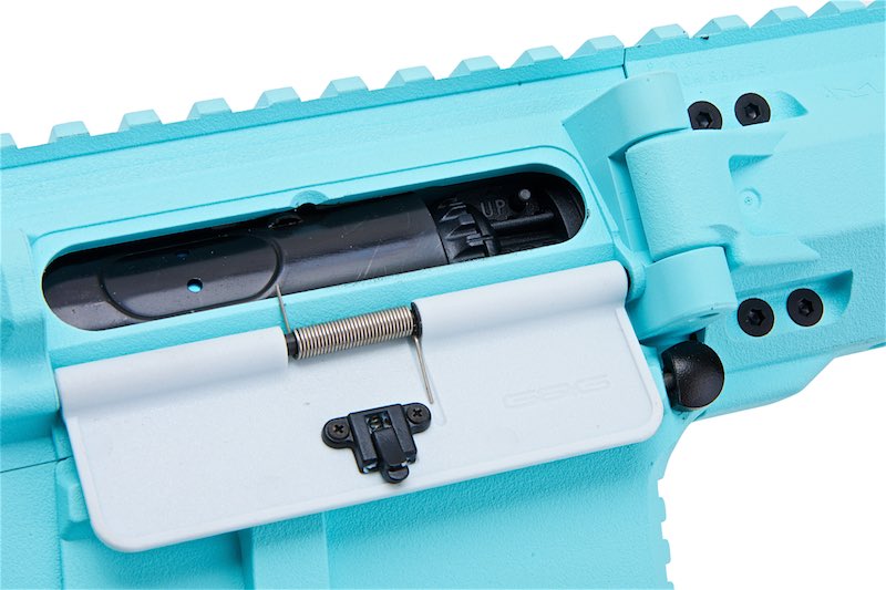 G&G FAR 9 Rapid Folding PCC AEG Airsoft Rifle (Macaron Blue)
