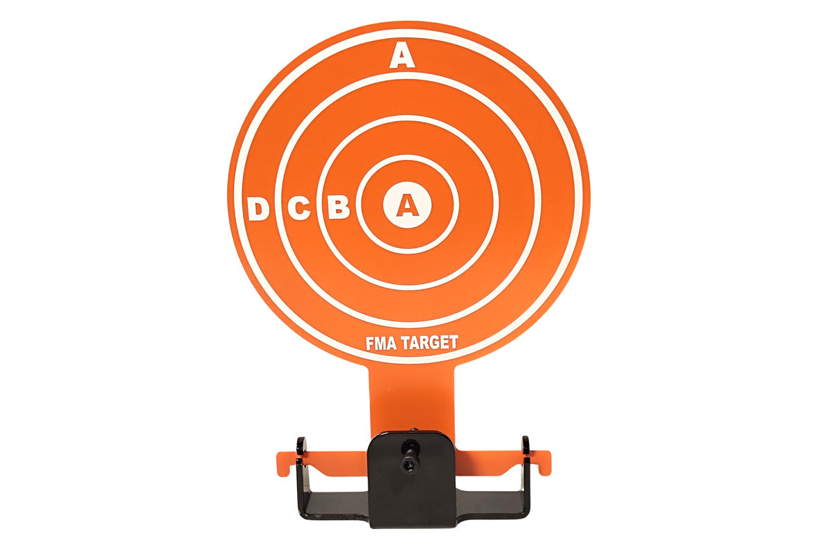 FMA Metal Folding Target B Style for Airsoft Rifle (Orange)