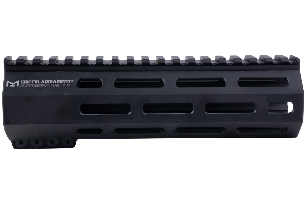 PTS Aluminum Griffin Armament SR-Rigid 7.5 inch M-Lok Hanguard for M4 AEG/GBB/PTW Rifle