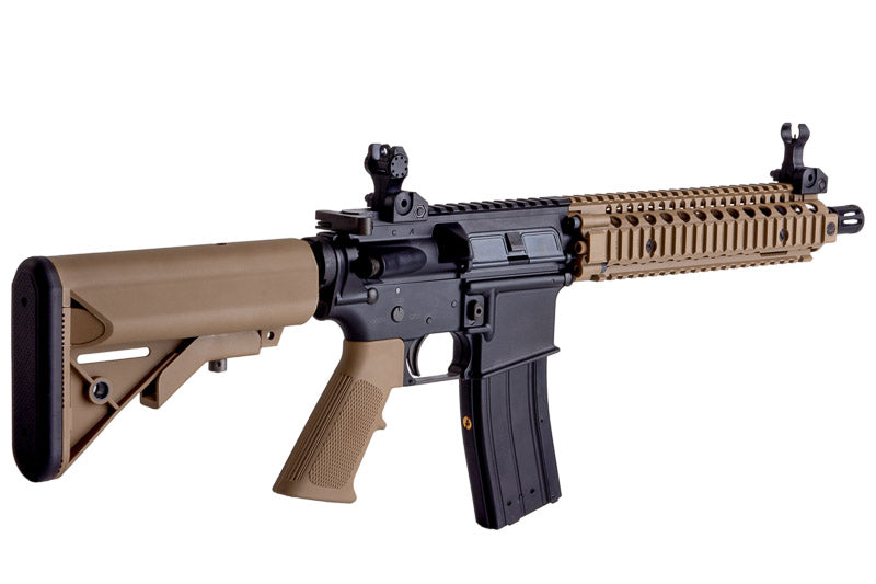 King Arms TWS MK18 Lite GBB Airsoft Rifle (Black/ Dark Eath)