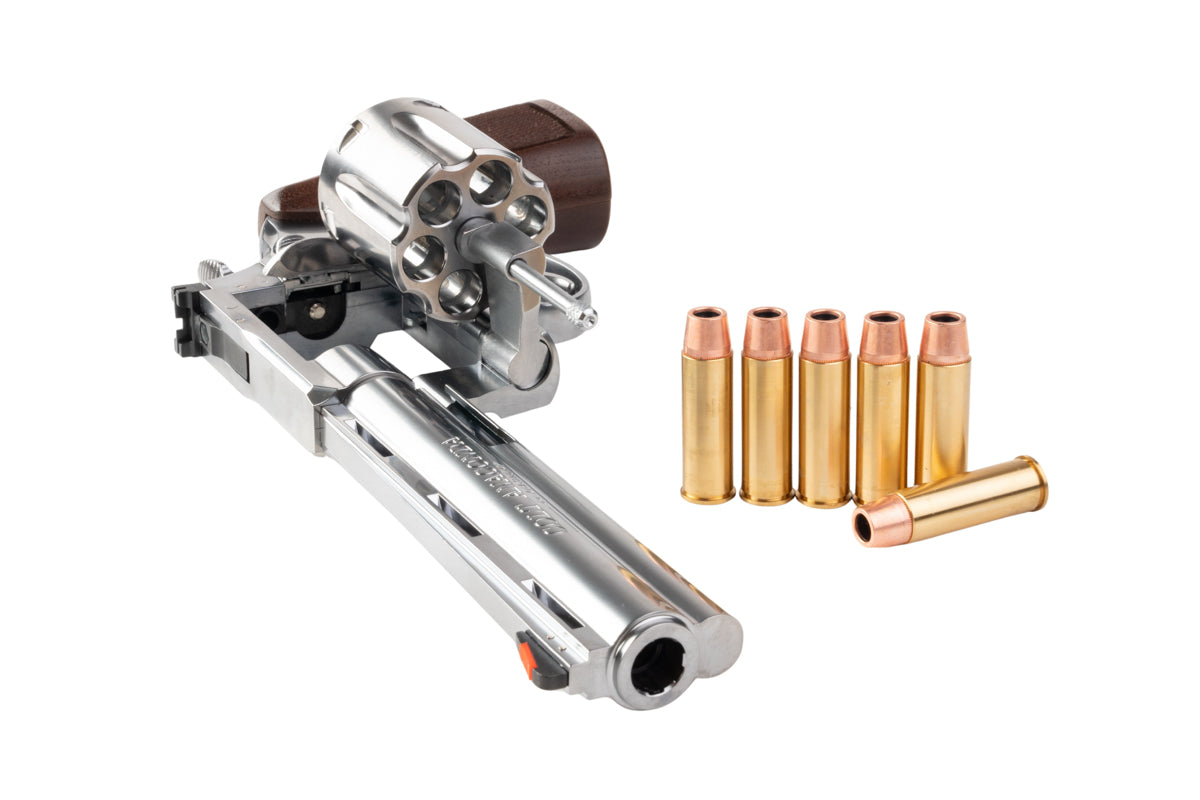 Marushin 6 inch Anaconda 44 Magnum Revolver (SV/ Wood Grip)