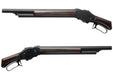 Marushin M1887 Short Gas Shotgun - Heavy Weight Matt Black Coating with Wood Stock