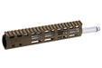 CYMA CGS NSR9 M Lok Handguard For Tokyo Marui MWS GBB Airsoft (Dark Earth)