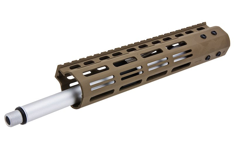 CYMA CGS NSR9 M Lok Handguard For Tokyo Marui MWS GBB Airsoft (Dark Earth)