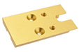 Novritsch Premium Red Dot Plate For SSP5 Airsoft (Gold)
