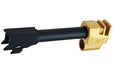 Revanchist CNC AC Style Compensator w/14mm CCW Threaded Outer Barrel For SIG Sauer M17/M18 GBB Airsoft Pistol (Gold)