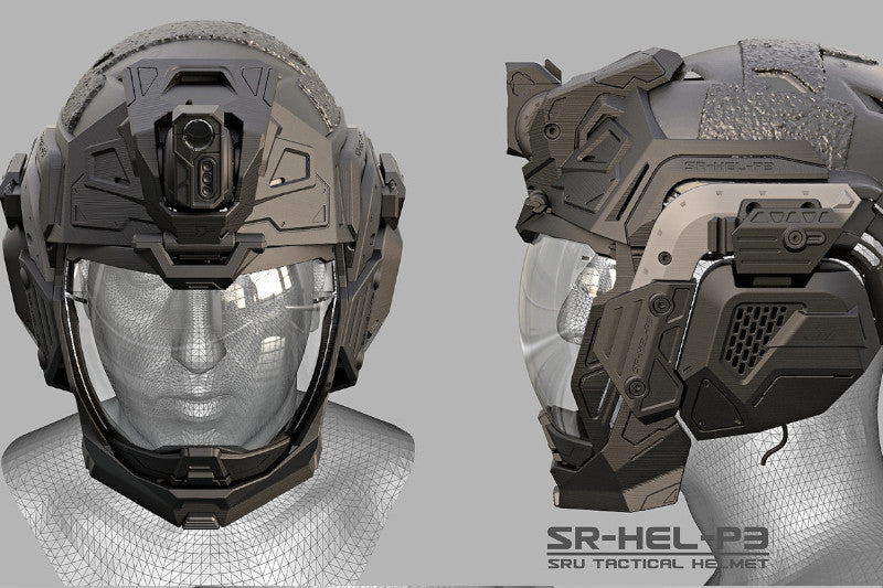 SRU P3 Tactical Helmet Kit (Type III) - eHobbyAsia
