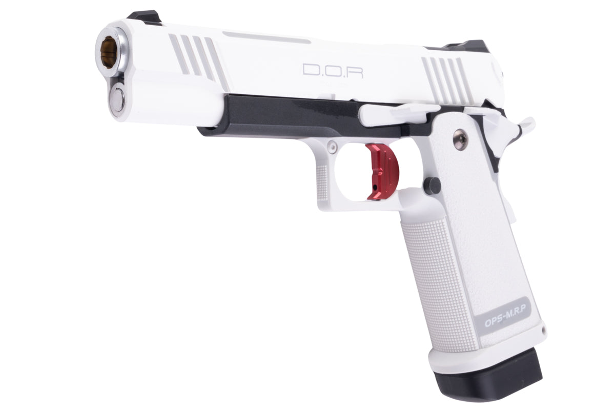 Tokyo Marui Hi Capa D.O.R. (Direct Optics Ready) GBB Pistol Airsoft Gun (White)