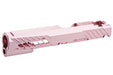 Dr.Black Type 300R Aluminum Slide For Tokyo Marui Hi Capa 5.1 GBB Airsoft Pistol (Pink/ With Marking)