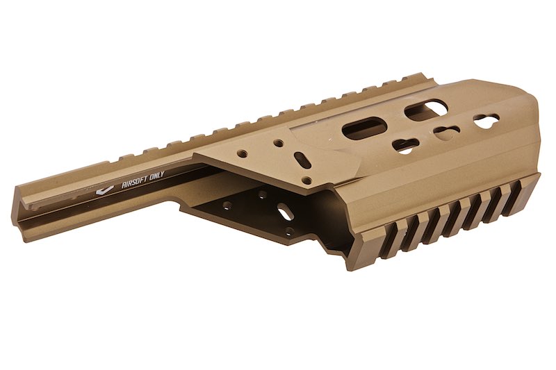 Ultima Industries HKEYMOD System Tactical Handguard For VFC G36C GBB Airsoft (Compact 231mm/ RAL 8000)