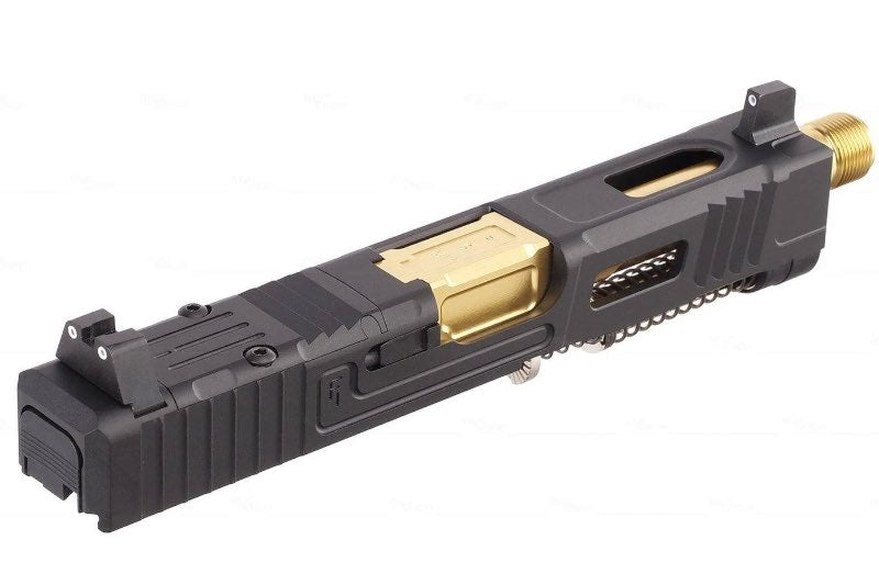 VFC Aluminum Fowler Industries MKII Complete Upper Slide Set For Glock 19 Gen 4 GBB Airsoft