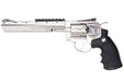 Gun Heaven (WinGun) 703 8 inch 6mm Co2 Revolver (Black Grip/ Silver)