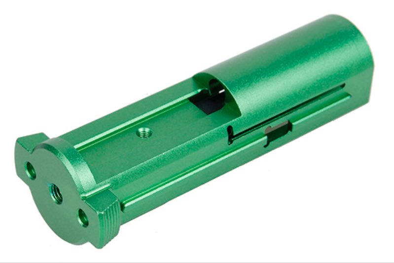 5KU CNC Aluminum Lightweight Blowback Unit For Action Army AAP 01 GBB Pistol Airsoft Guns (Green)