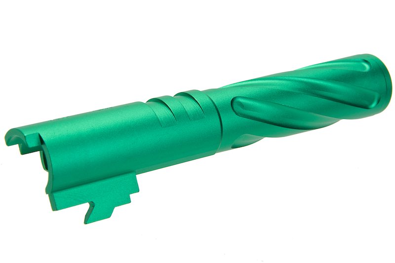 5KU Aluminum Tornado Outer Barrel For Marui Hi Capa 4.3 (Green)