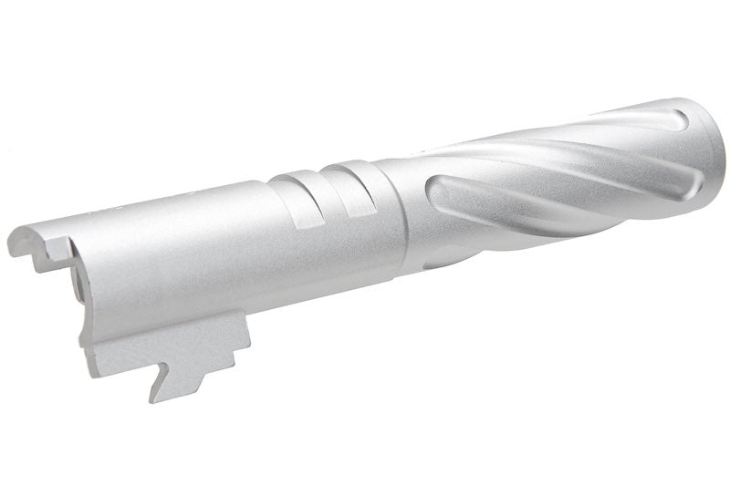 5KU Aluminum Tornado Outer Barrel For Marui Hi Capa 4.3 (Silver)