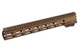 Angry Gun Aluminum MK16 M-Lok 13.5 inch Rail Airsoft Version for AEG/ GBB/ PTW (Sopmod Block III/ DDC)