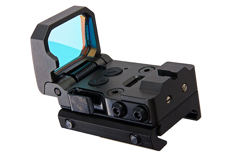 Blackcat Airsoft Folding Red Dot Sight (Grey)