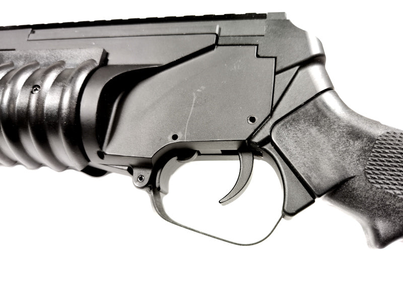 Double Bell Pistol Style Airsoft Grenade Launcher w/ 40mm Grenade Cartridge  (Long) - eHobbyAsia