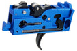 BJ TAC CNC Aluminum Adjustable Complete Trigger Box For Tokyo Marui MWS GBB Airsoft Guns (Blue)