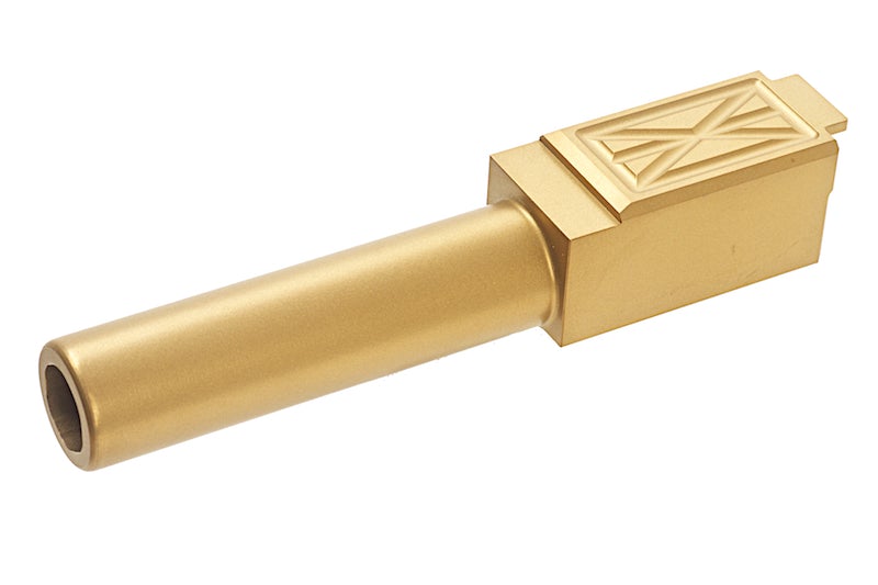 Guns Modify Aluminum Slide w/ Stainless Barrel (Nitride Gold) Set for Marui G26 Z Style GBB