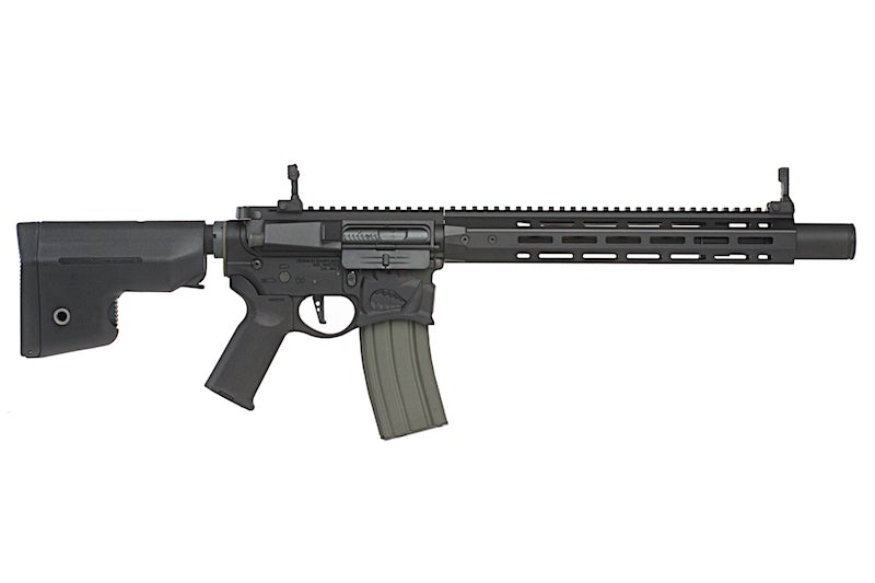 EMG (ARES) Sharps Bros 'Warthog' Licensed Full Metal Advanced AEG Rifle (15  inch Carbine Black)