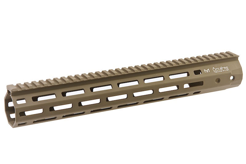 ARES 345mm M LOK System Handguard Set (Dark Earth) - eHobbyAsia