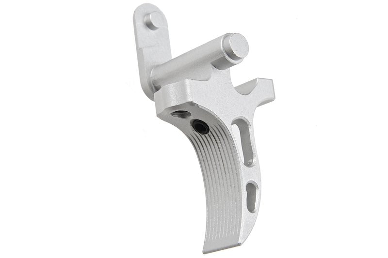 Revanchist Airsoft AC Style Dual Adjustable Curved Trigger For SIG Sauer M17 / M18 GBB (Silver)