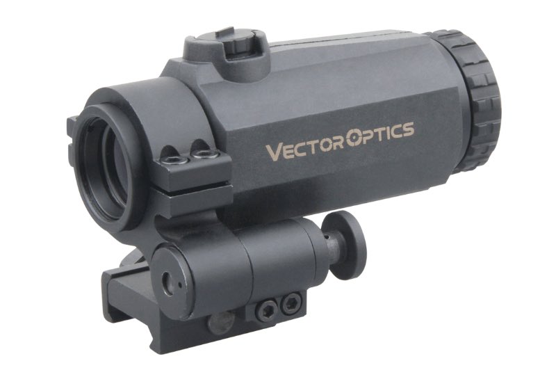 3x22 Reflex Sight Magnifier Gun Scope with Flip Mount, Picatinny Rails