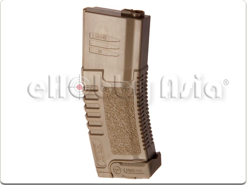 Amoeba M4/M16 140rd AEG Sport Line Magazine (10pcs Set, Dark Earth)