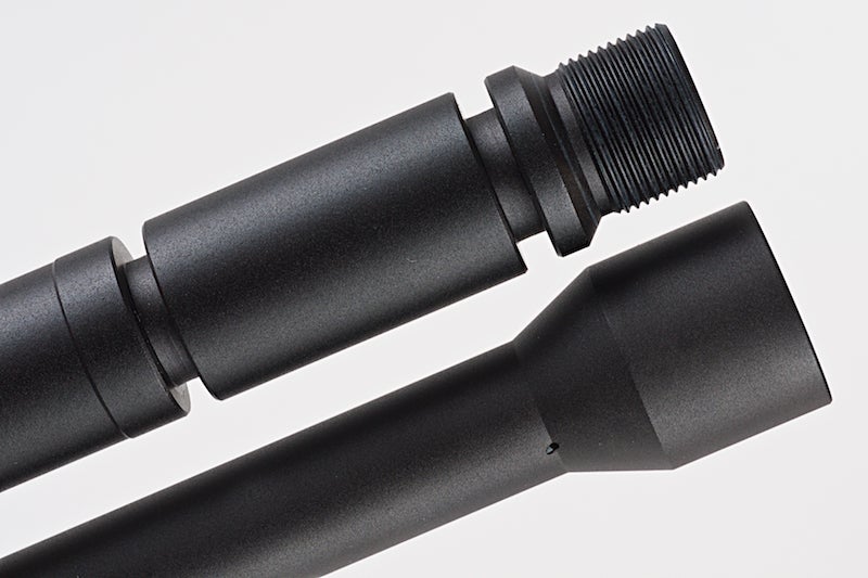 G&P Aluminum M4A1 Outer Barrel for G&P Front Set / RAS Series AEG (14mm CW, 10.5" / 11.5" / 14.5")