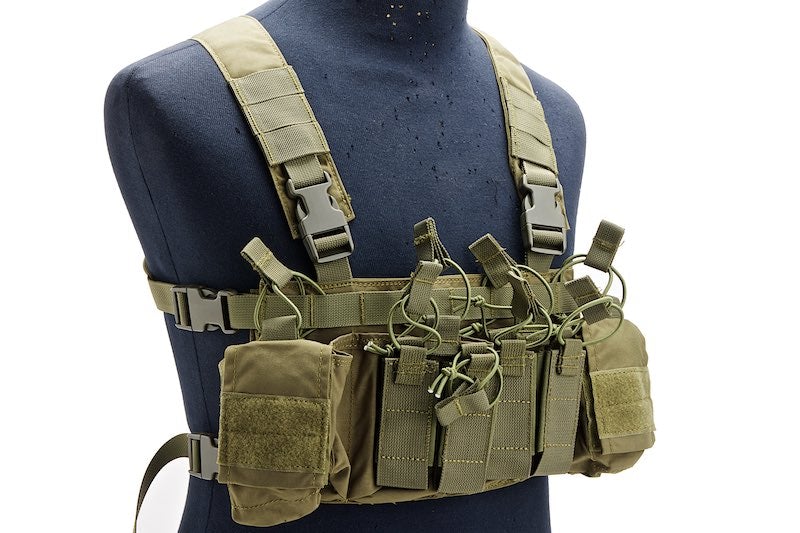 WoSport DECRX Chest Rig (Olive Drab)